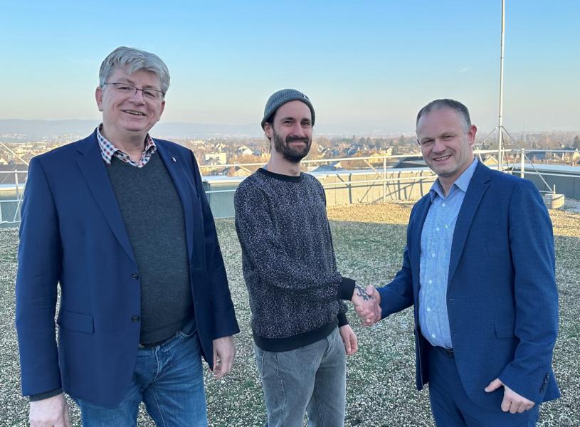 Daniel Diehl federt die Klimaveränderungen ab