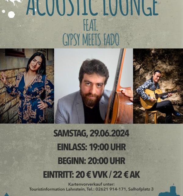 Lulo Reinhardts Acoustic Lounge feat. Gypsy Meets Fado