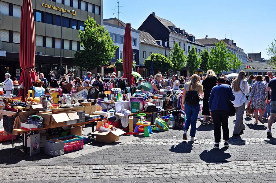 Schatzsuche auf dem Flohmarkt in Neuwied