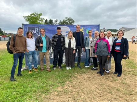 Besuch auf der JOBNOX: Flüchtlinge und Asylsuchende auf der Berufsmesse