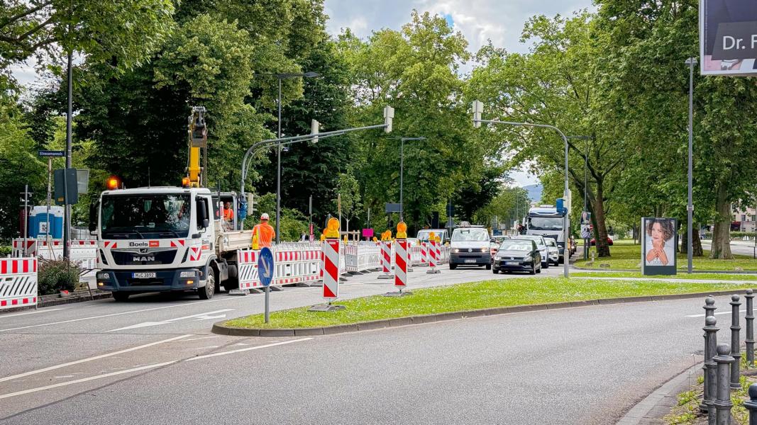 Verkehrseinschränkungen in der Neustadt durch Haltestellen-Umbau – Verkehrsführung wird angepasst