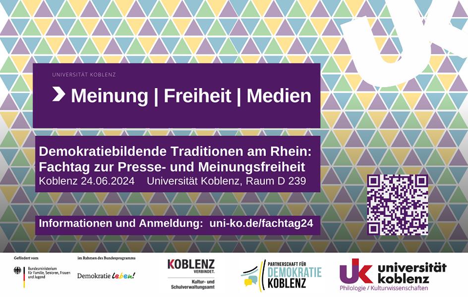 Demokratiebildende Traditionen am Rhein: Fachtag zur Presse- und Meinungsfreiheit