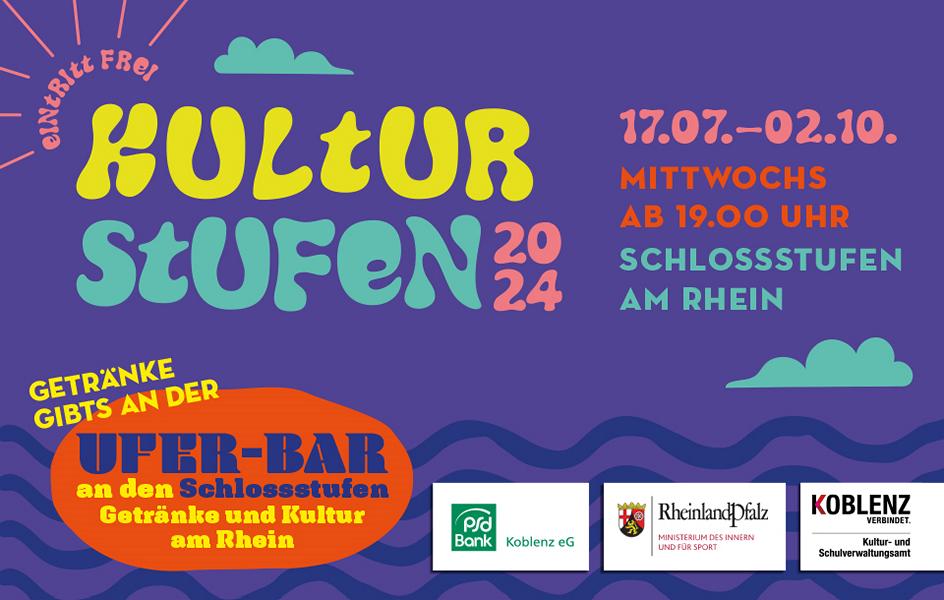 Kulturstufen 2024 – Musik und Wein am Rhein