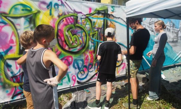Graffiti-Workshop begeisterte