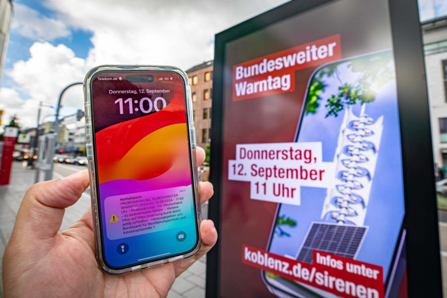 Rückmeldungen zum Warntag erbeten