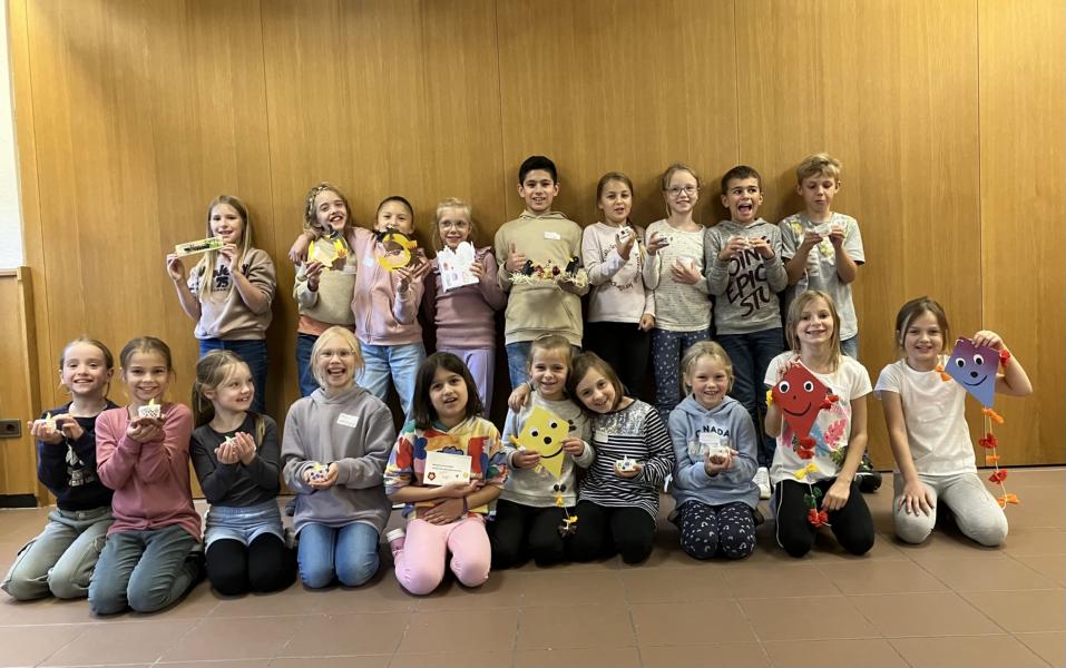 Kleine Herbstwerkstatt in Irlich fördert kreative Talente