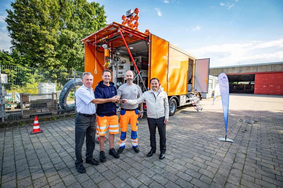 Koblenzer Stadtentwässerung prüft ab sofort die Dichtheit der Abwasserkanäle mit eigenem Fahrzeug und Personal