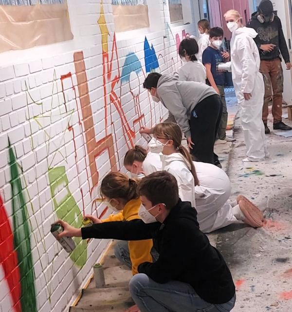 Kunstprojekt begeistert junge Talente