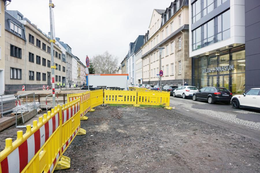 Südallee-Baustelle bekommt 20 temporäre Parkplätze