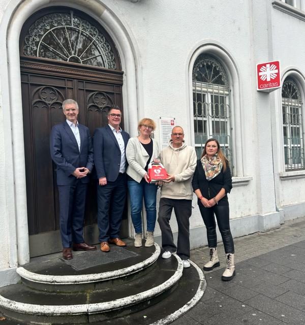 Defibrillator fürs „Schöppche“