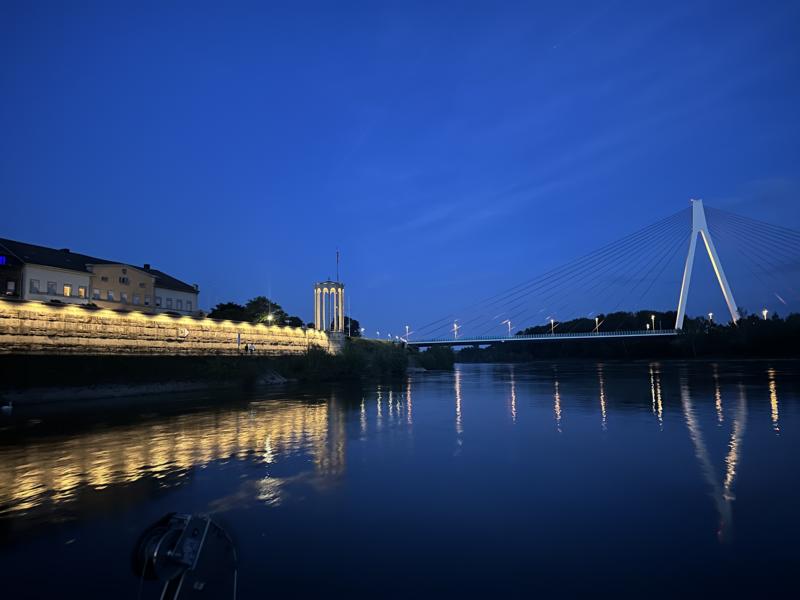 Neuwieder Silvesterhighlight: Deichführung im Fackelschein