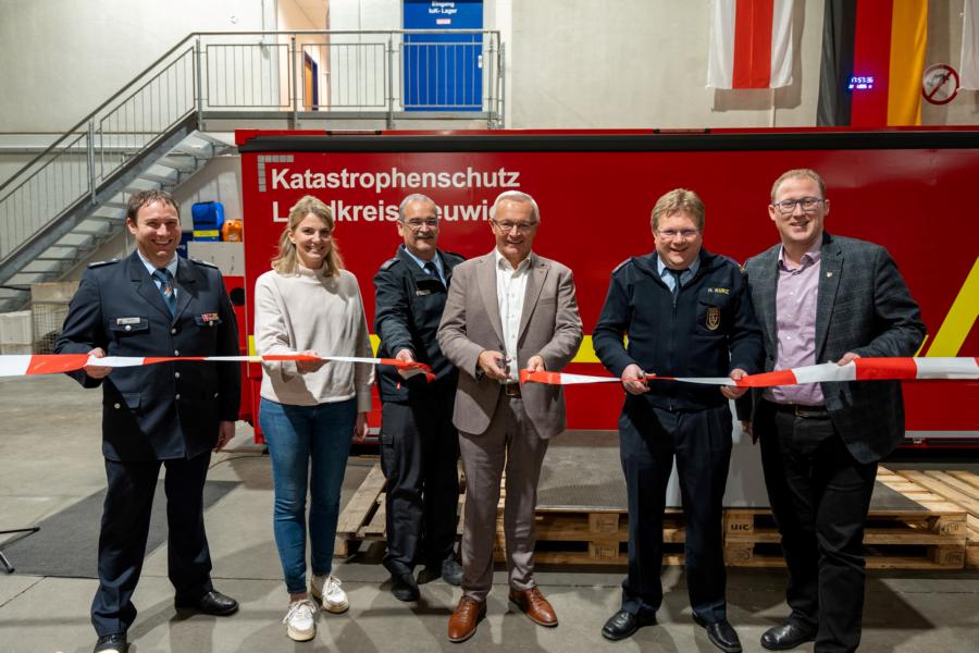 Neues Brand- und Katastrophenschutz-Zentrum eröffnet