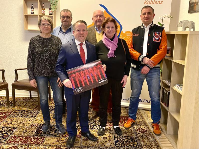Ein Licht für Koblenz“ besucht Landtagsabgeordneten Wefelscheid