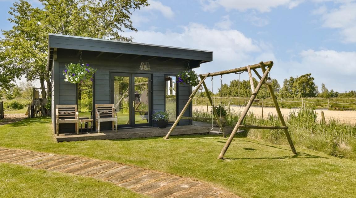 Das Gartenhaus in Koblenz als Urlaubsoase anbieten