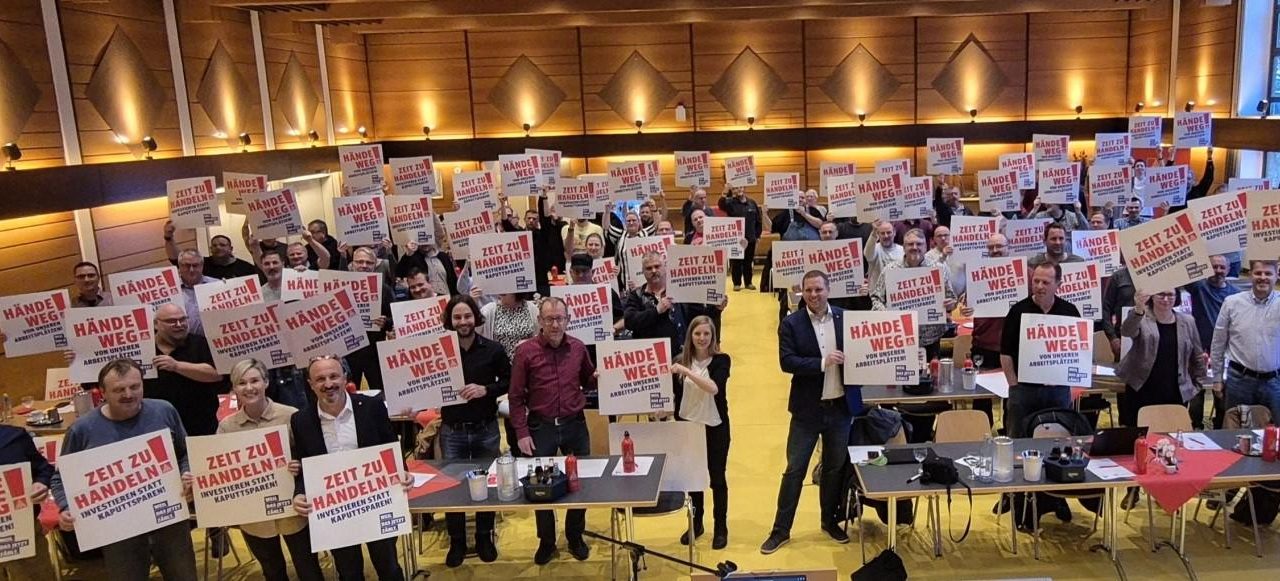 IG Metall Koblenz fordert eine klare Linie für eine zukunftsfähige Industrie und ein starkes Handwerk