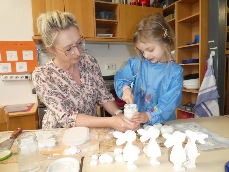 Osterbasar im Montessori-Kinderhaus