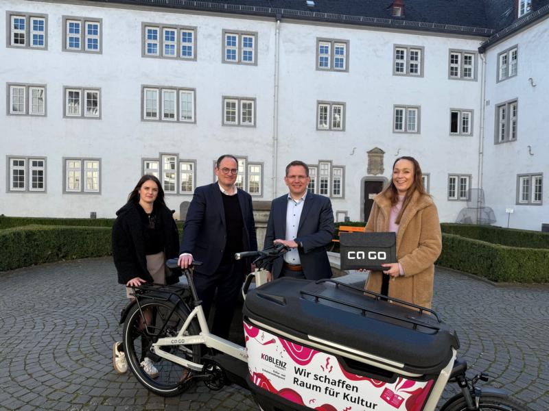 Elektro-Lastenrad für das Kultur- und Schulverwaltungsamt