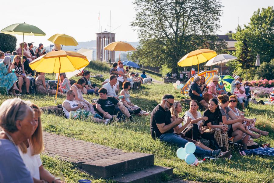 R(h)ein chillen begeistert Neuwieder und Gäste