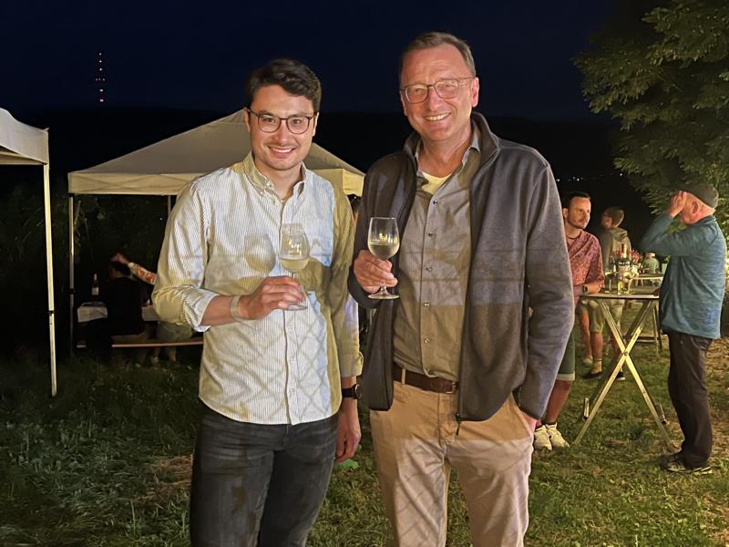 CDU-Nachwuchs beim Heyerbergfest