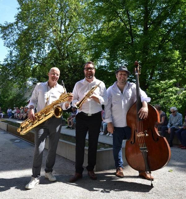 Konzertreihe im Paradiesgarten präsentiert Tri3o