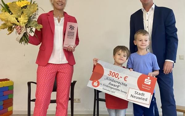 „KinderHabenRechte“-Award für die Kita Torney