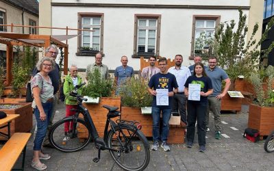 Aktion STADTRADELN 2025: Preisverleihung auf dem Kirchplatz – 11.269 Kilometer für das Klima