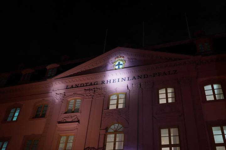 Per Taschenlampe durch den Landtag
