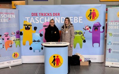 Aufklärungsaktion zu Taschendiebstahl am Koblenzer Hauptbahnhof