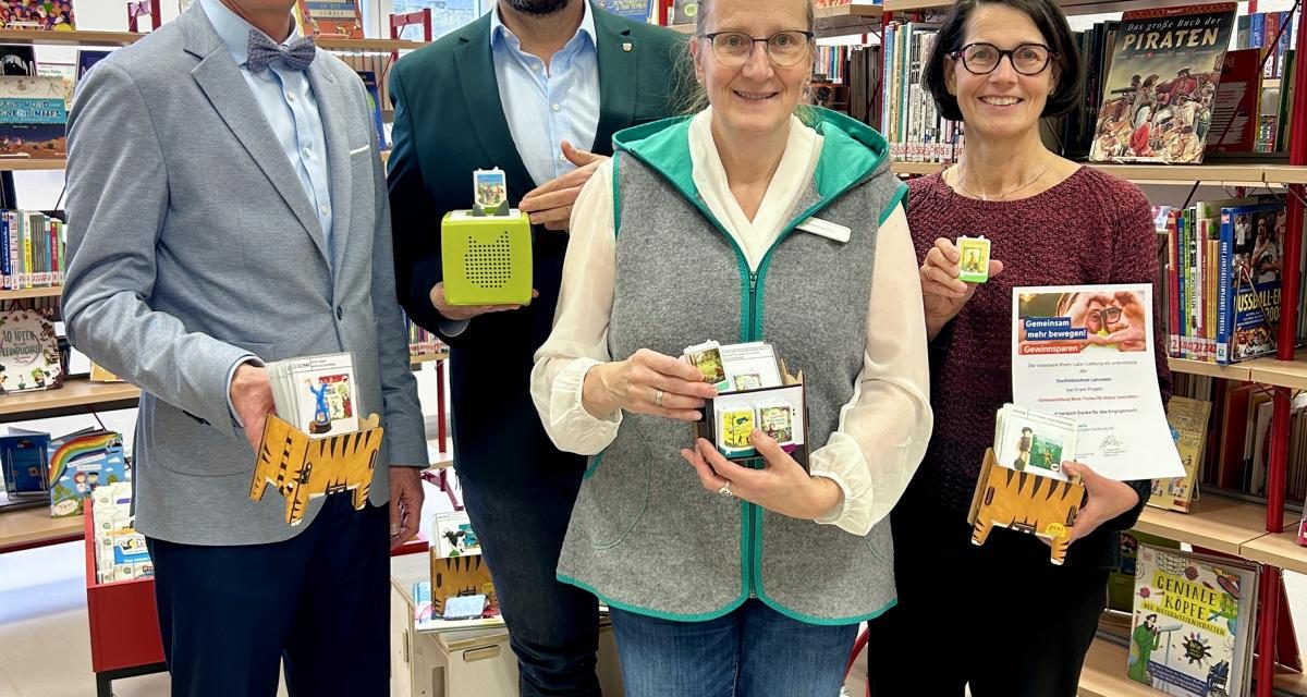 Book Tonies erweitern das Hörspielsortiment in der Stadtbücherei Lahnstein