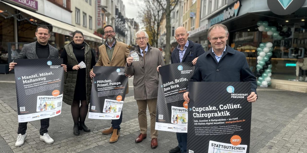 Digital, flexibel, lokal: Der neue Stattgutschein für Neuwied startet