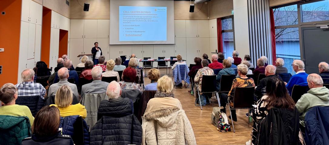 Präventionsveranstaltung „Im Alltag sicher leben“