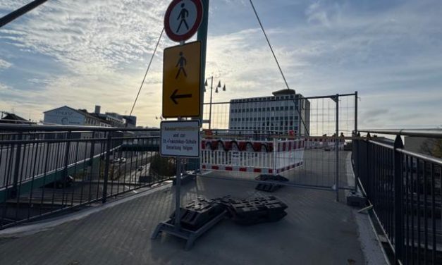 Vandalismus und Diebstahl an der Baustelle Moselring