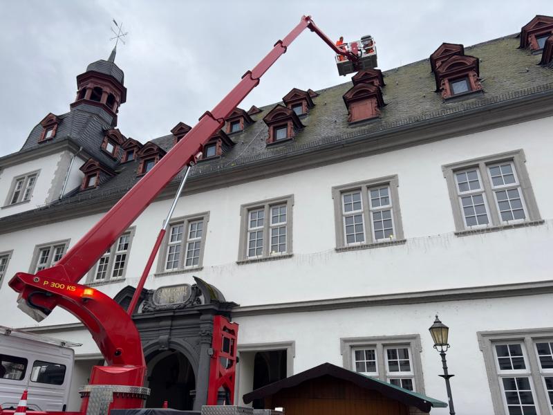 Der größte Adventskalender von Koblenz