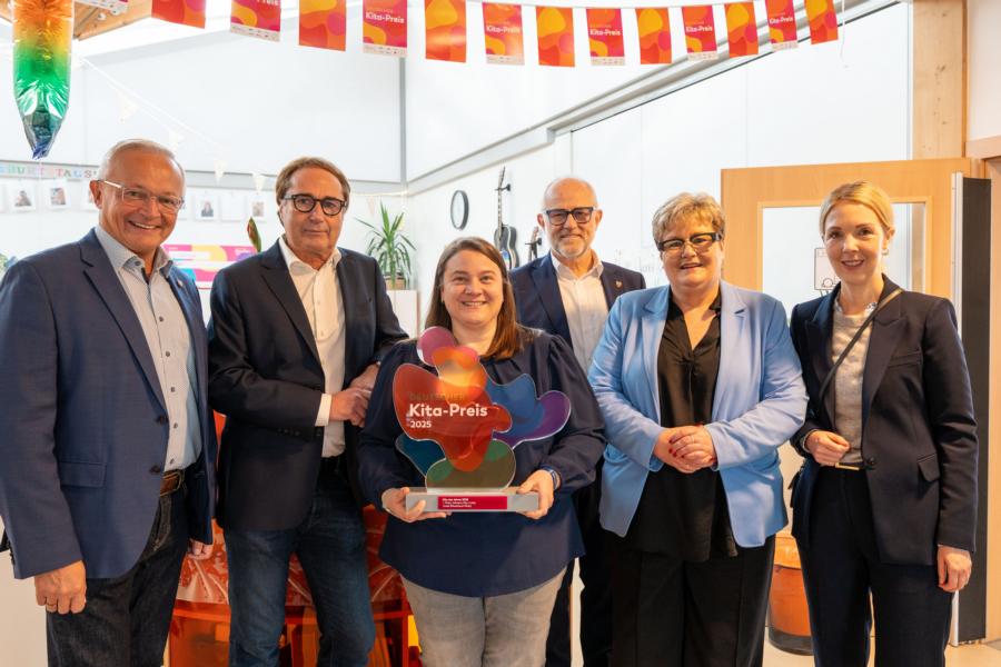 Landrat gratuliert der besten Kita Deutschlands