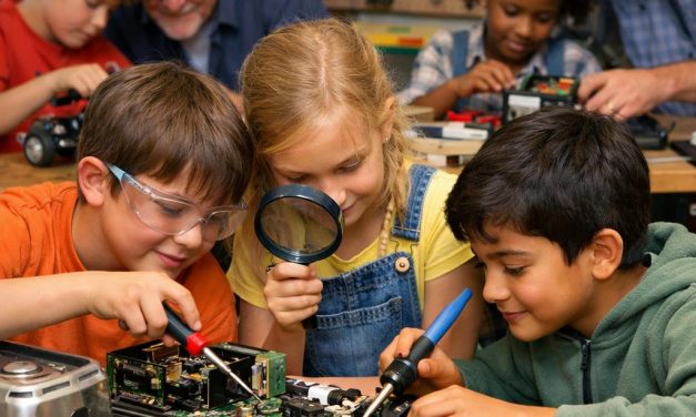 Repair-Café-Workshop lädt Kinder und Jugendliche zum Tüfteln ein