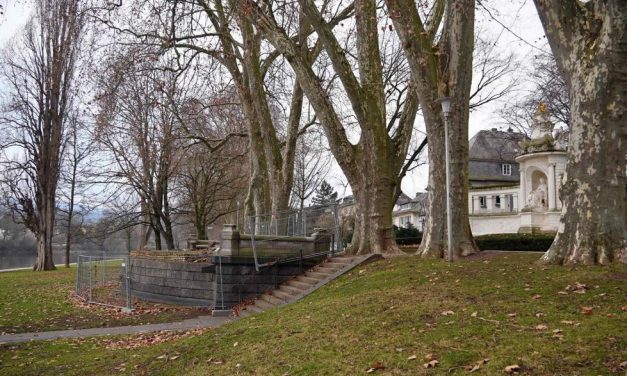 Arbeiten am Augusta-Denkmal gehen weiter