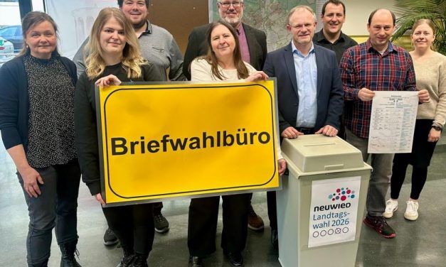 Neuwieder Briefwahlbüro öffnet Aschermittwoch
