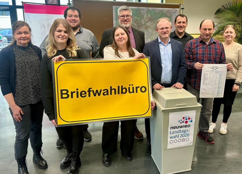 Neuwieder Briefwahlbüro öffnet Aschermittwoch