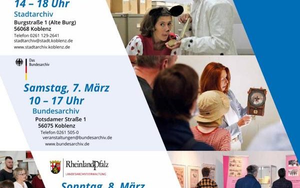 Tag der Archive und Stationentheater „Maus Mitza im Archiv“ im Stadtarchiv Koblenz