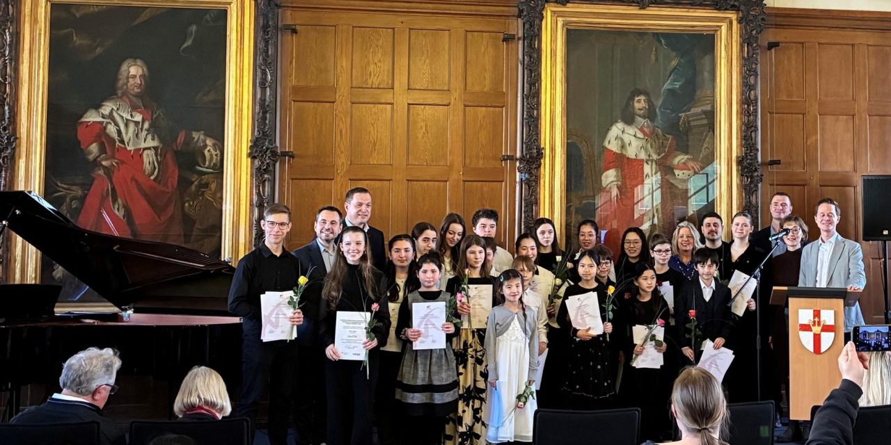 Beeindruckendes Konzert mit den Preisträgern der Musikschule im Historischen Rathaussaal