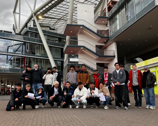 Neuwieder Big House besucht Bundesliga-Partie