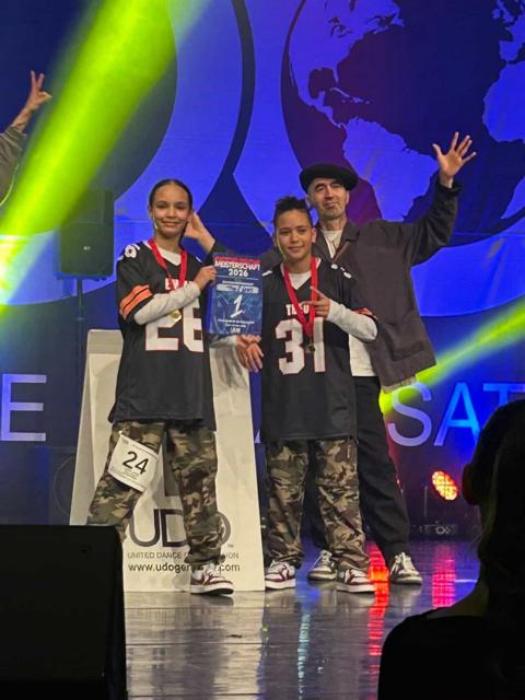 Zwei HipHop-Talente glänzen: Emma und Theo siegen bei der Ostdeutschen UDO-Meisterschaft