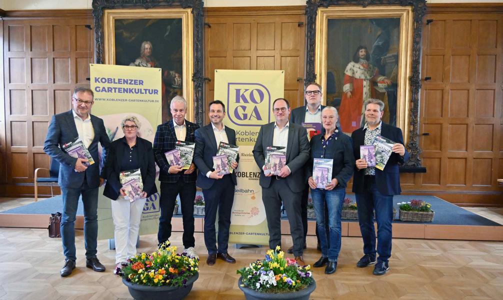 Koblenzer Gartenkultur startet am 26. April mit großer Saisoneröffnung