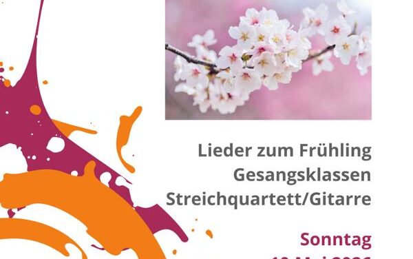 Frühlingskonzert am 10. Mai