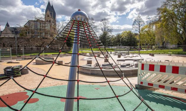 Vorbereitungen für Wiedereröffnung des Wasserspielplatzes in Koblenz laufen