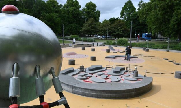 Technischer Defekt am Wasserspielplatz