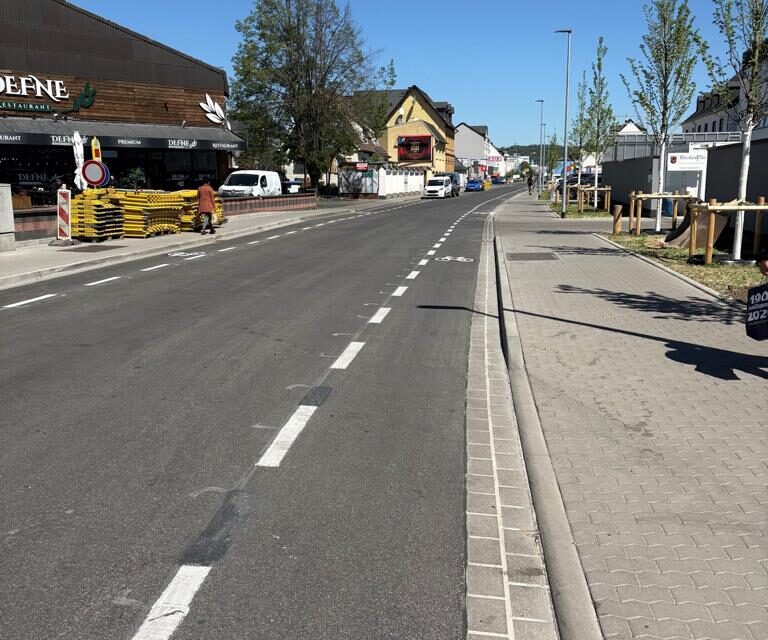 Vorzeitige Fertigstellung: Baumaßnahme Andernacher Straße/ Wallersheimer Weg rund ein Jahr früher fertig