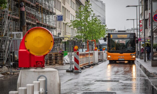 Clemensstraße ab spätestens Donnerstagabend wieder durchgängig befahrbar