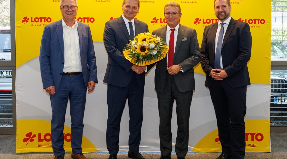 Wechsel in der Geschäftsführung  bei Lotto Rheinland-Pfalz