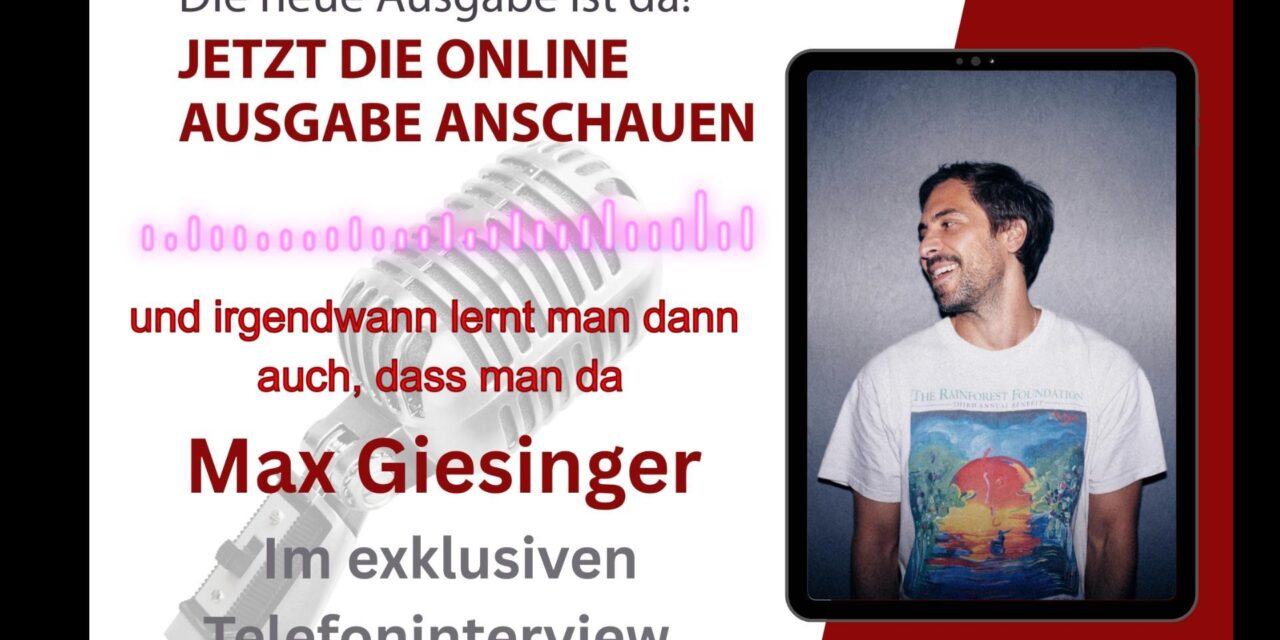 Max Giesinger live in Koblenz